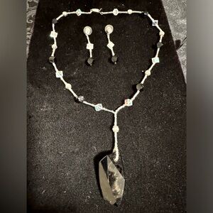 Giovanni Swarovski Crystal Necklace and Earrings Set